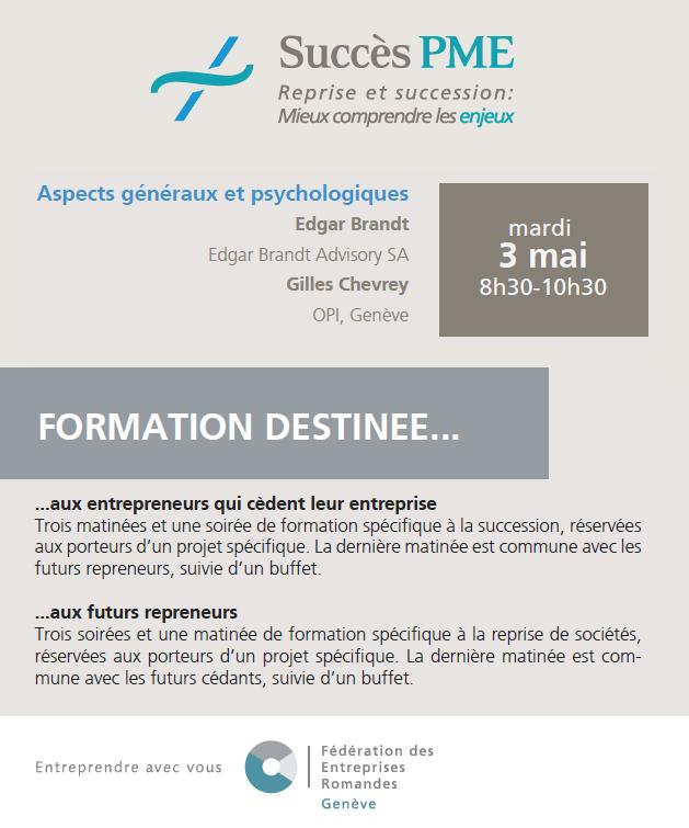 Formation “Succès PME”